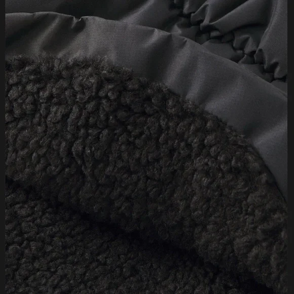 Black ugg neck gaiter ugg shasta black ugg scarf black ugg neck warmer - Picture 3 of 11